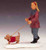 22568 -  Strolling with Pooch - Lemax Christmas Village Figurines
