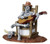 22003 - Rocking Chair Skeleton  - Lemax Spooky Town Halloween Village Figurines