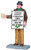 42258 - Sandwich Board Man  - Lemax Christmas Village Figurines