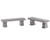 74236 - Plaza Bench, Set of 2 - Lemax Misc. Accessories