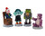 02910 - Terrible Toys, Set of 4 - Lemax Spooky Town Figurines