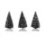 04763 - Bristle Tree, Set of 3, Mini - Lemax Trees