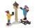 12015 - The Bird Feeders, Set of 3 - Lemax Figurines