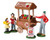 22108 - Candy Apple Cart, Set of 5 - Lemax Spooky Town Halloween Village Figurines