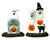 24934 - Happy Halloween Ghosts, Set of 2, Battery-Operated (4.5-Volt) - Lemax Spooky Town Halloween Village Accessories
