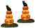 24939 - Cat and Pumpkin, Set of 2, Battery-Operated (4.5-Volt) - Lemax Spooky Town Halloween Village Accessories