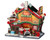 25863 - Santa's Hot Rod Garage, with 4.5-Volt Adaptor - Lemax Santa's Wonderland Christmas Village Houses & Buildings