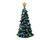 34102 - Snowy Christmas Tree, Battery-Operated (4.5-Volt) - Lemax Trees