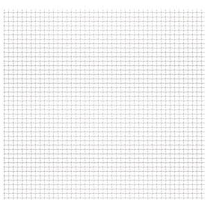  Crimped Garden Wire Fence Stainless Steel 19.7"x19.7" 1.2"x1.2"x0.1 A949-142290