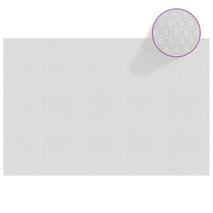  Floating PE Solar Pool Film 118.1"x78.7" Gray A949-93006