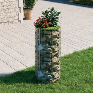  Circular Gabion Pole Galvanized Steel 19.7"x39.4 A949-152016