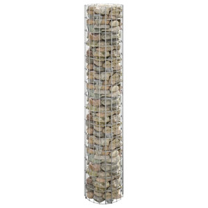  Circular Gabion Pole Galvanized Steel 11.8"x59.1 A949-152013