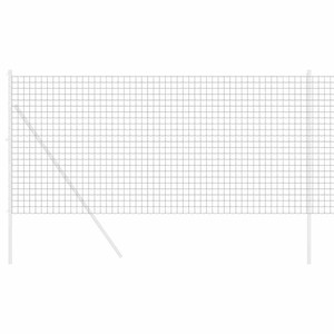  Euro Fence 3.94 x 82.02 ft PVC-coated iron Grey A949-42004518