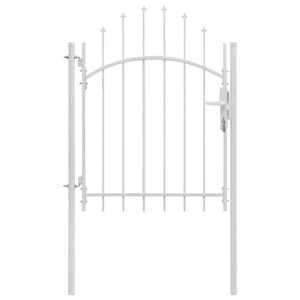  Garden Gate Steel 39.4"x78.7" White A949-143065