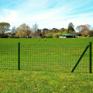  Euro Fence Steel 82ftx3.3ft Green A949-140569