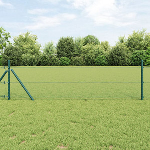 Hexagon Fence 3.94 x 328.08 ft PVC Green A949-42005462