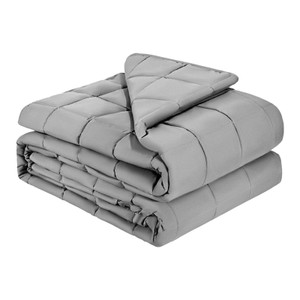 Weighted Blanket, 25 lbs, 60 x 80 in Queen Size, Cooling Breathable Heavy Blanket with Glass Beads, E415-JZMTDLBT25LBKZUM5001V0
