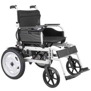 Electric Wheelchair for Adults Seniors, 265 lbs Weight Capacity, 17.5in Width Lightweight Foldable  E415-DDLY300LBS17XVGF9V1