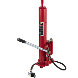 Hydraulic/Pneumatic Long Ram Jack, 8 Tons/17363 lbs Capacity, with Single Piston Pump and Clevis B E415-ZGQDYYQJDHS8TS6KBV0