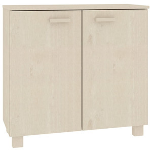 Sideboard HAMAR Honey Brown 33.5"x13.8"x31.5" Solid Wood Pine A949-340492