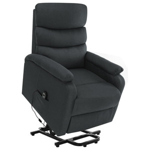 Power Lift Massage Recliner Dark Gray Fabric A949-321247