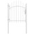  Garden Gate Steel 39.4"x68.9" White A949-143064