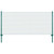  Wire Mesh Fence with Posts Steel 82'x3.3'Green A949-144605