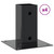  Post Bases Square 4 pcs Anthracite 2.80x2.80" Powder-coated Steel A949-42000024
