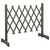  Garden Trellis Fence Gray 47.2"x23.6" Solid Firwood A949-314823