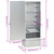  BBQ Oven Smoker with Table Galvanized Steel A949-3187617