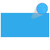  Rectangular Pool Cover 472.4"x236.2" PE Blue A949-92962