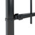  Garden Fence with Hoop Top Steel 211.4"x47.2" Black A949-277667