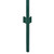  Wire Mesh Fence with Posts Steel 82'x1.6'Green A949-144603