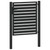  Patio Gate Lockable Black 39.4x39.4" Aluminium A949-42004146