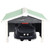  Robotic Lawn Mower Garage 28.3"x34.3"x19.7" Gray and White Firwood A949-170879