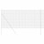  Euro Fence 3.28 x 32.81 ft PVC-coated iron Grey A949-42004477