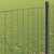  Euro Fence 3.28 x 32.81 ft PVC-coated iron Grey A949-42004477