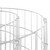  Circular Gabion Pole Galvanized Steel 39.4"x19.7 A949-152017