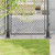  Post Bases Square 12 pcs Anthracite 2.80x2.80" Powder-coated Steel A949-42000025