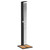 Outdoor Shower Black 19.7"x21.7"x88.2" Poly Rattan and Acacia Wood A949-368206