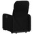 Stand up Massage Recliner Chair Black Fabric A949-3206947