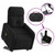 Stand up Massage Recliner Chair Black Fabric A949-3206947