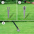  Euro Fence Steel 82ftx3.9ft Green A949-140562