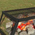  Foldable Camping Grill 22.83 x 12.20 x 0.79 in Alloy Steel A949-42030066