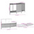  Hot Tub Surround Black Poly Rattan and Solid Wood Acacia A949-365612
