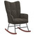 Rocking Chair Dark Gray Velvet A949-328140