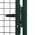  Fence Gate Steel 39.4x29.5" Green A949-145732