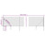  Chain Link Fence with Spike Anchors Anthracite 2.6'x82' A949-153976