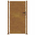  Garden Gate 39.4x68.9" Corten Steel A949-153266