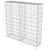  Gabion Wall with Covers Galvanized Steel 39.4"x7.87"x39.4 A949-143578